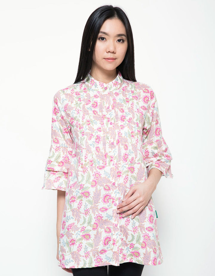 Point One girl Fiana Floral Shirt