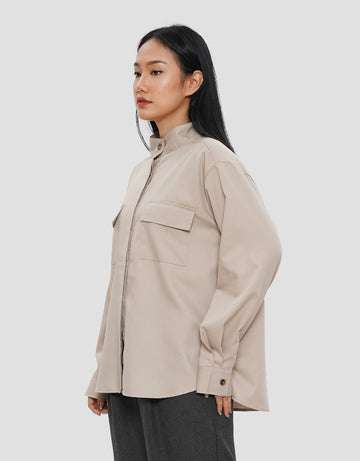 ANNISA TWO POCKET KEMEJA LENGAN PANJANG WANITA