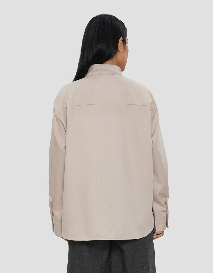 ANNISA TWO POCKET KEMEJA LENGAN PANJANG WANITA