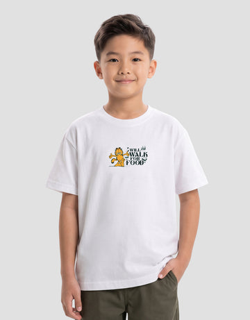 CHARACTER GARFIELD WALK FOR FOOD KAOS ANAK LAKI-LAKI