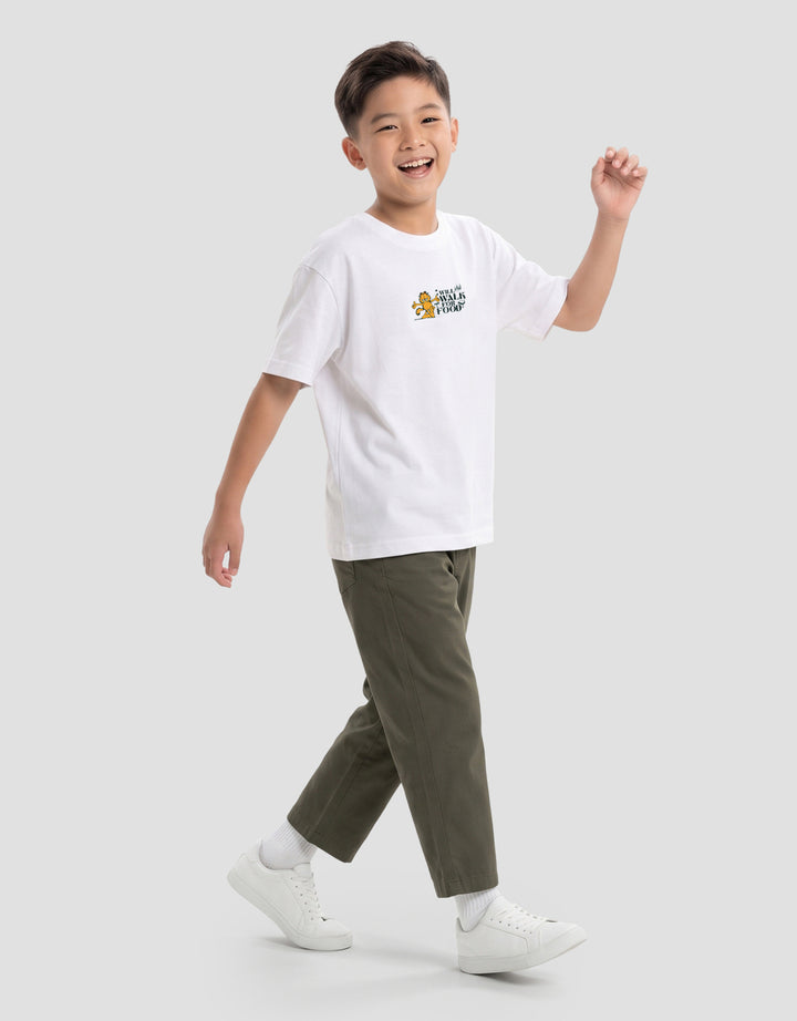CHARACTER GARFIELD WALK FOR FOOD KAOS ANAK LAKI-LAKI
