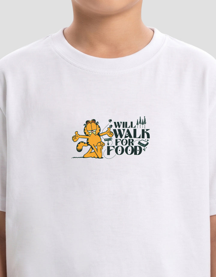 CHARACTER GARFIELD WALK FOR FOOD KAOS ANAK LAKI-LAKI