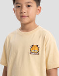 CHARACTER GARFIELD FACE PIZZA LUNCH KAOS ANAK LAKI-LAKI