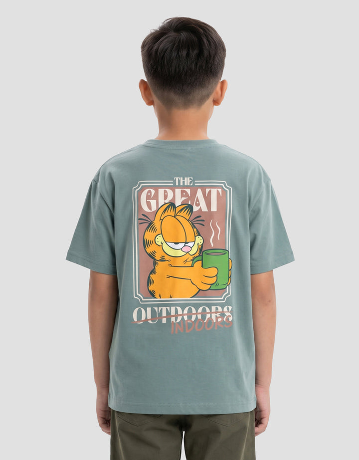CHARACTER GARFIELD OUT KAOS OVERSIZE ANAK LAKI-LAKI
