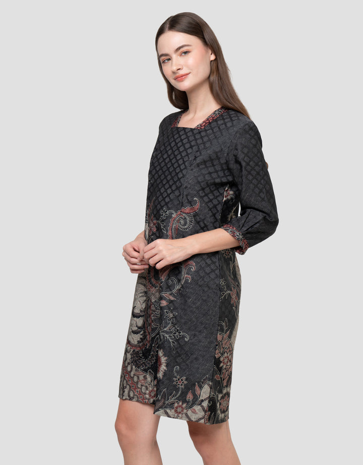 ARJUNA WEDA MANUK KEMBANG SACKDRESS BATIK WANITA