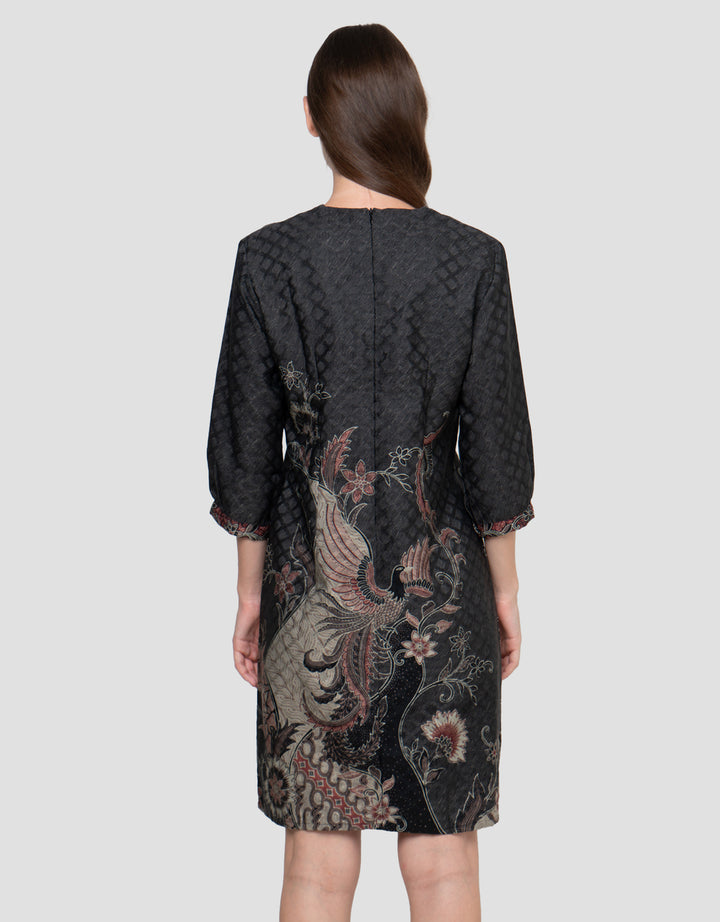 ARJUNA WEDA MANUK KEMBANG SACKDRESS BATIK WANITA