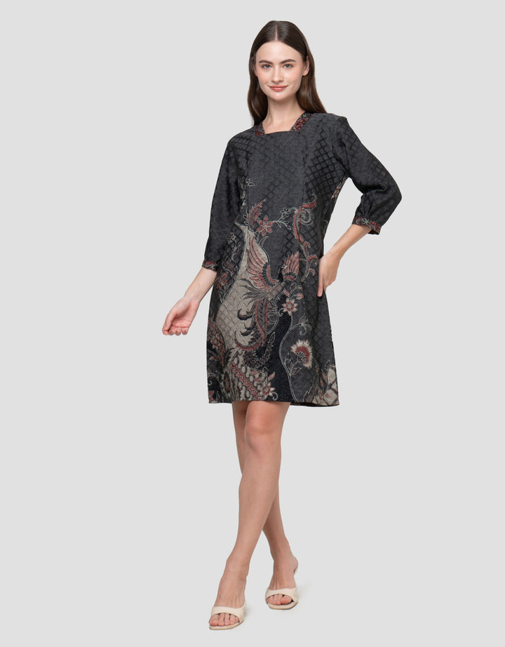 ARJUNA WEDA MANUK KEMBANG SACKDRESS BATIK WANITA