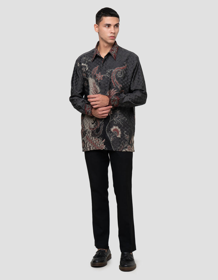 ARJUNA WEDA MANUK KEMBANG KEMEJA BATIK PRIA