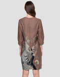 ARJUNA WEDA MANUK KEMBANG SACKDRESS BATIK WANITA