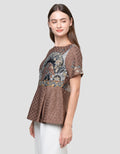 ARJUNA WEDA MANUK KEMBANG BLOUSE BATIK WANITA