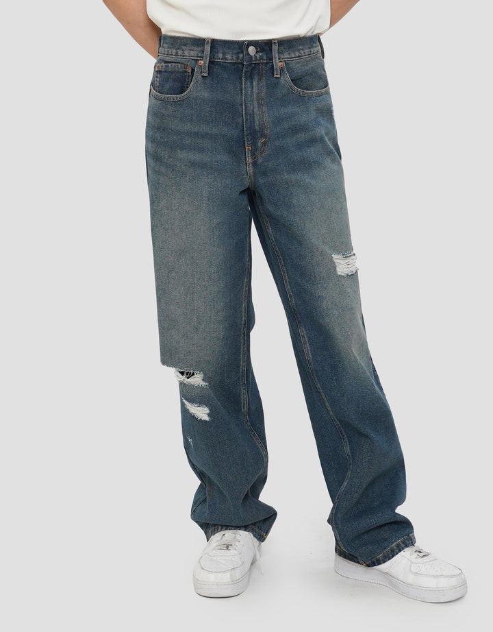 SUKO RIPPED BAGGY CELANA JEANS PRIA