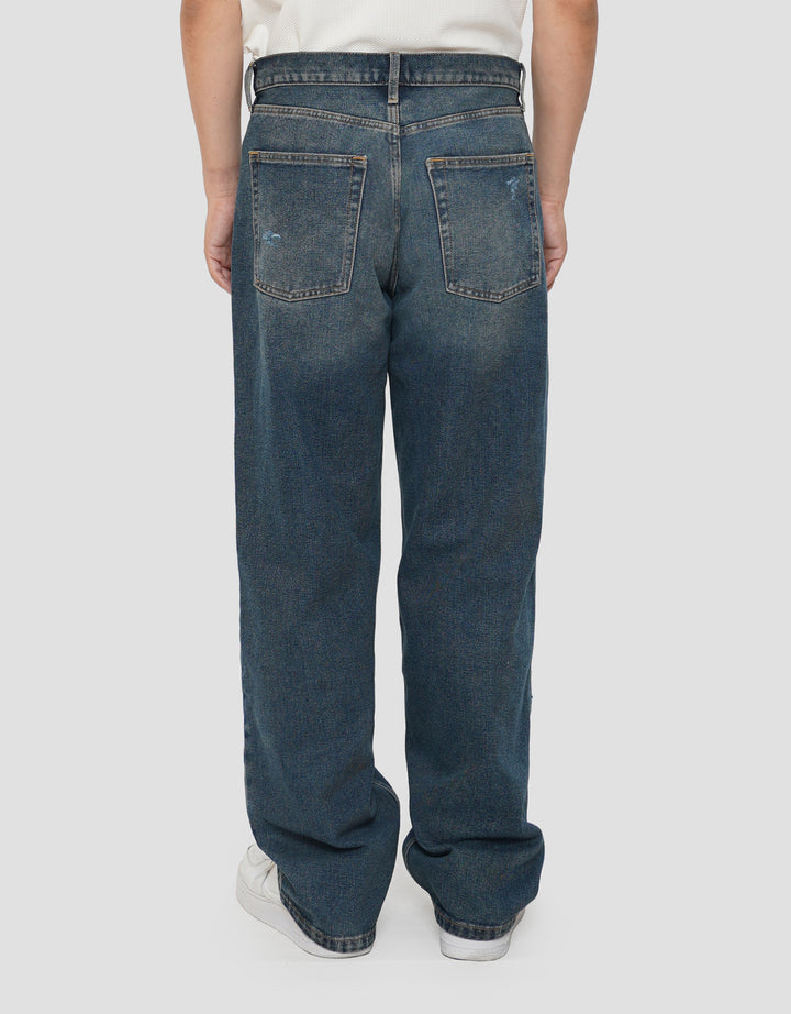 SUKO RIPPED BAGGY CELANA JEANS PRIA