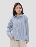 NEVADA STRIPE KEMEJA WANITA