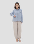 NEVADA STRIPE KEMEJA WANITA