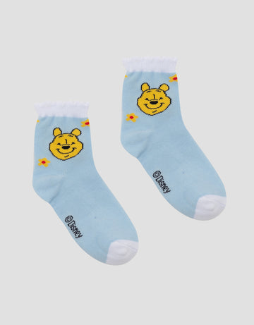 DISNEY POOH LACE KAUS KAKI ANAK PEREMPUAN