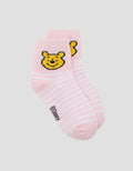 DISNEY POOH STRIPE KAUS KAKI ANAK PEREMPUAN