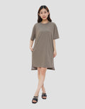 SUKO DRESS KAOS OVERSIZE WANITA