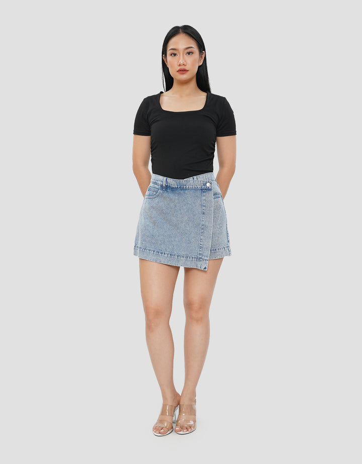 SUKO SKORT JEANS WANITA