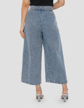 SUKO PLEATED CELANA JEANS WANITA