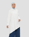 ANNISA ASYMMETRIC KEMEJA LENGAN PANJANG WANITA