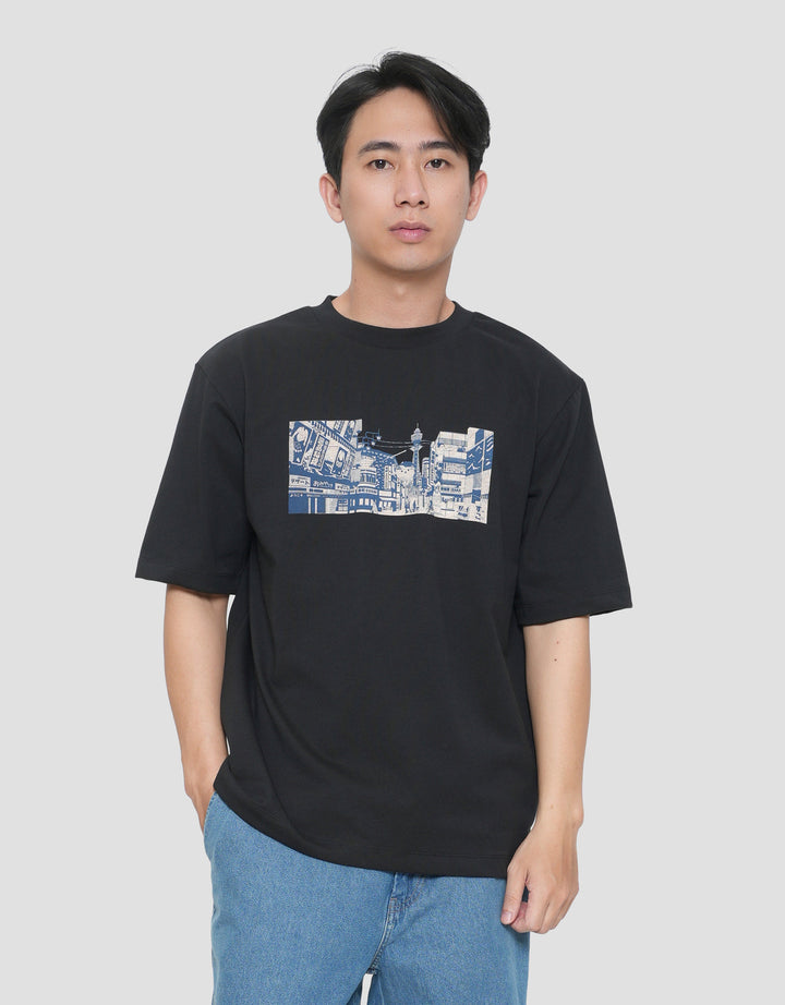SUKO OSAKA CITY KAOS OVERSIZE PRIA