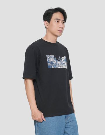 SUKO OSAKA CITY KAOS OVERSIZE PRIA