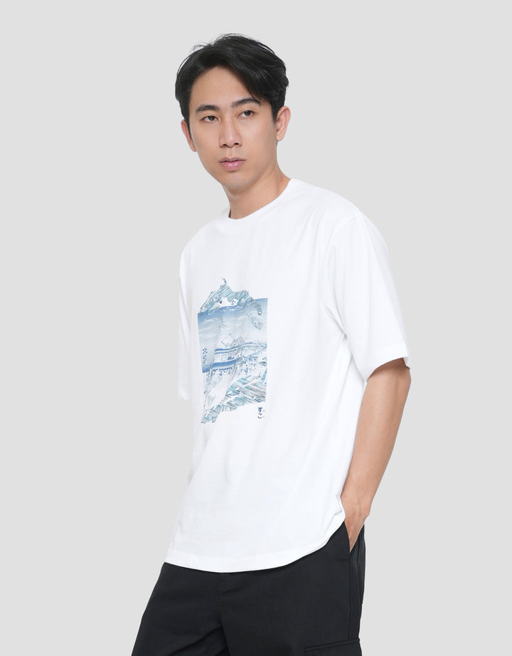 SUKO JAPAN RAILWAY KAOS OVERSIZE PRIA