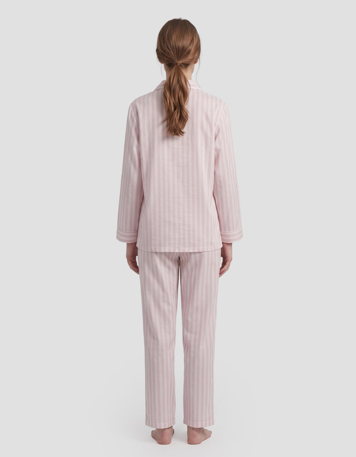 SHE'SENSE STRIPES PAKAIAN SETELAN PIYAMA WANITA