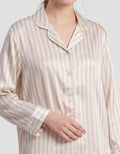 SHE'SENSE STRIPES PAKAIAN SETELAN PIYAMA WANITA