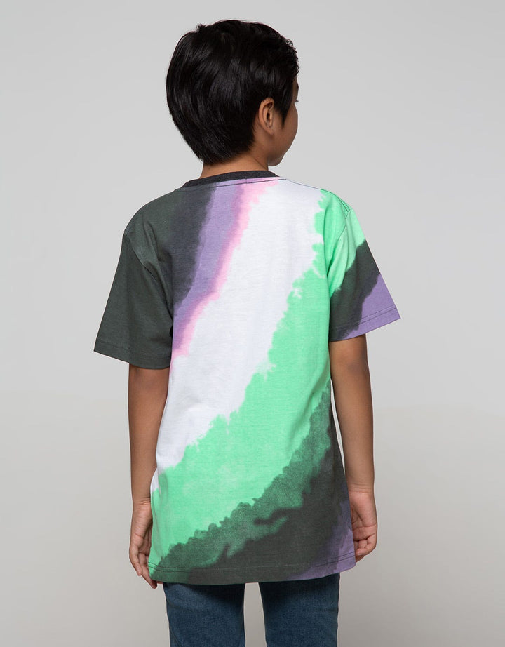 Nevada Short Sleeve T-Shirt Tye Dye Aurora