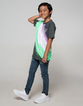 Nevada Short Sleeve T-Shirt Tye Dye Aurora