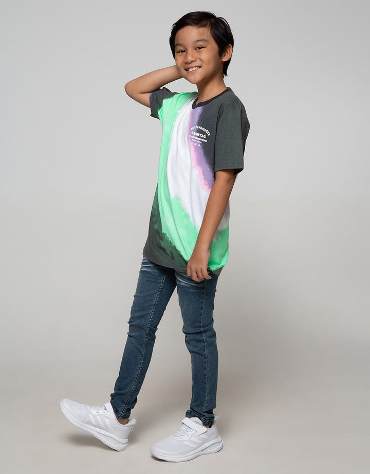 Nevada Short Sleeve T-Shirt Tye Dye Aurora