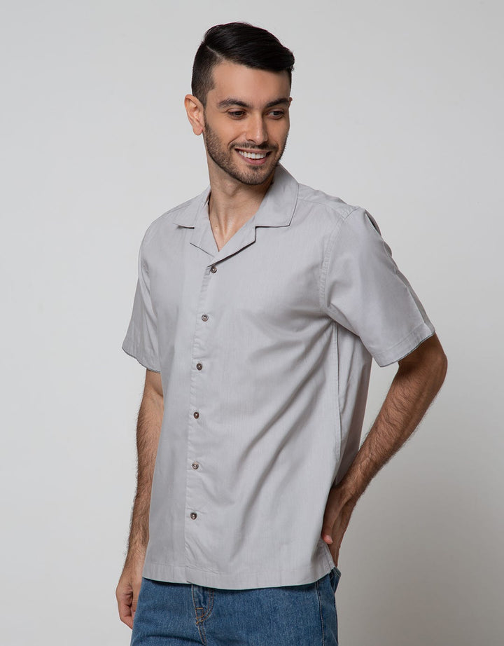 Details Short Sleeve Shirt Rayon
