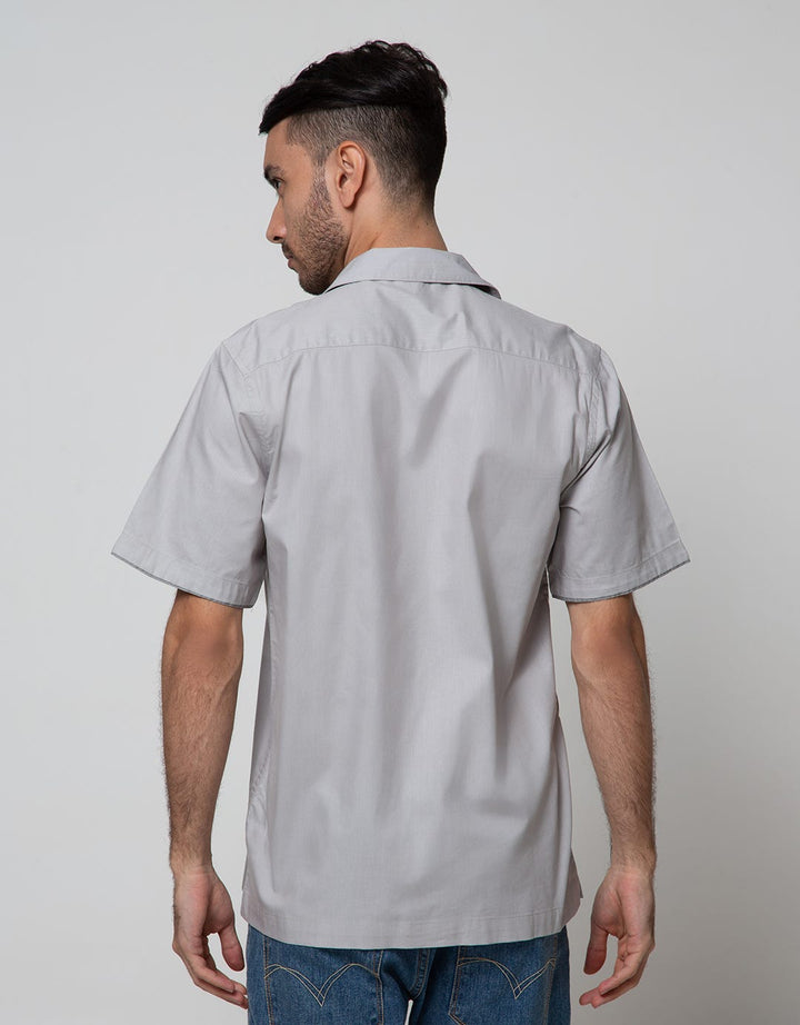 Details Short Sleeve Shirt Rayon