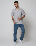 Details Short Sleeve Shirt Rayon