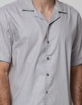 Details Short Sleeve Shirt Rayon