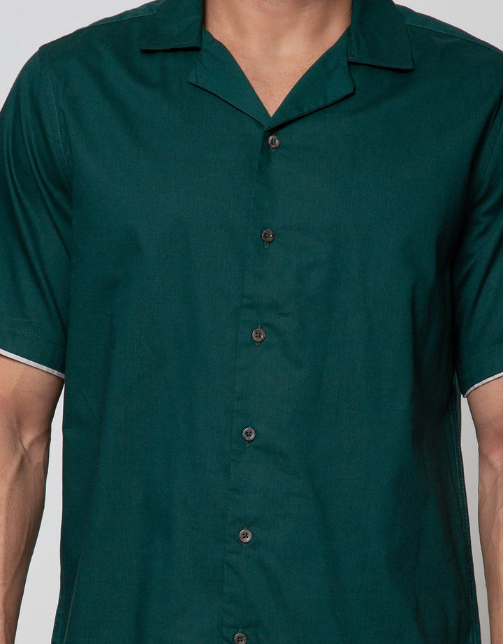 Details Short Sleeve Shirt Rayon