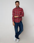 Details Long Sleeve Shirt Check Yarn Dye