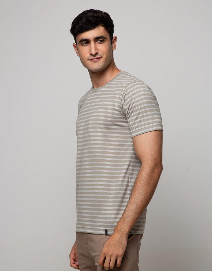 SS T-SHIRT STRIPE RE