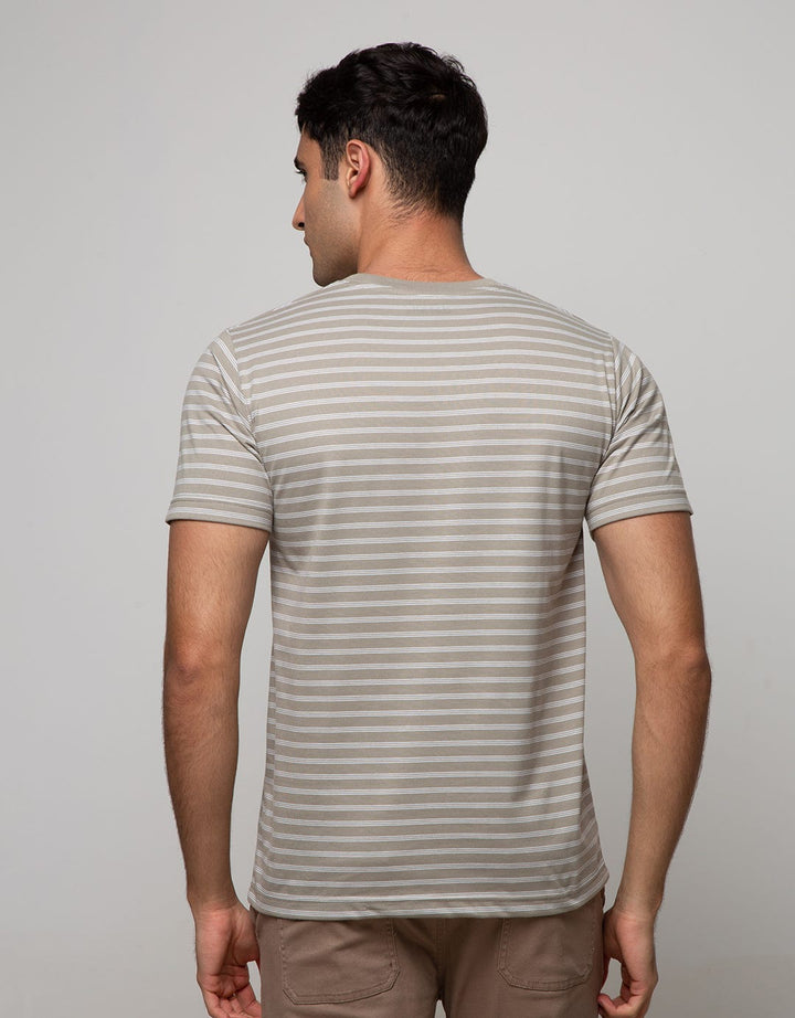 SS T-SHIRT STRIPE RE