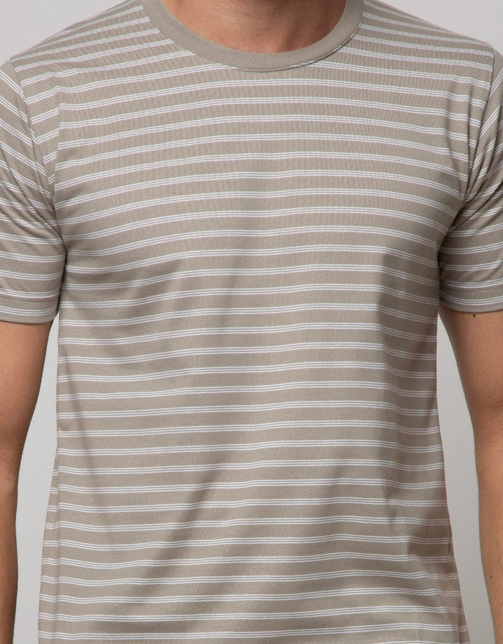 SS T-SHIRT STRIPE RE