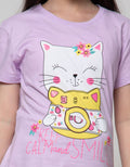 Aero Short Sleeve T-Shirt Basic Smile Cat
