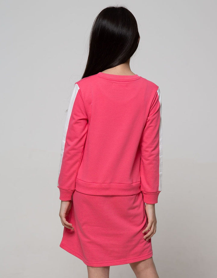 Aero Long Sleeve Koala Long Midi Dress