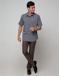Valino Short Sleeve Stripe Shirt