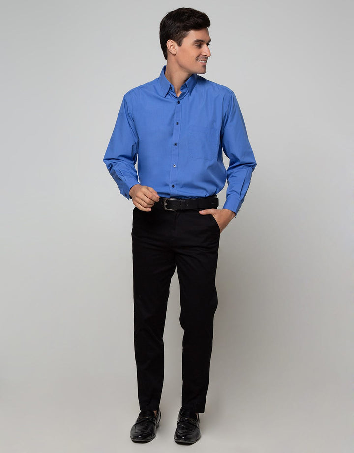 Valino Shirt Lengan Panjang Polos