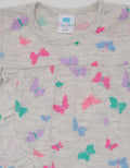 Pipiniko Top - Bottom Set Butterfly With Ruffle
