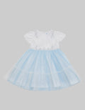 Kidz Too Short Sleeve Midi Dress Payet Pundak Punggung