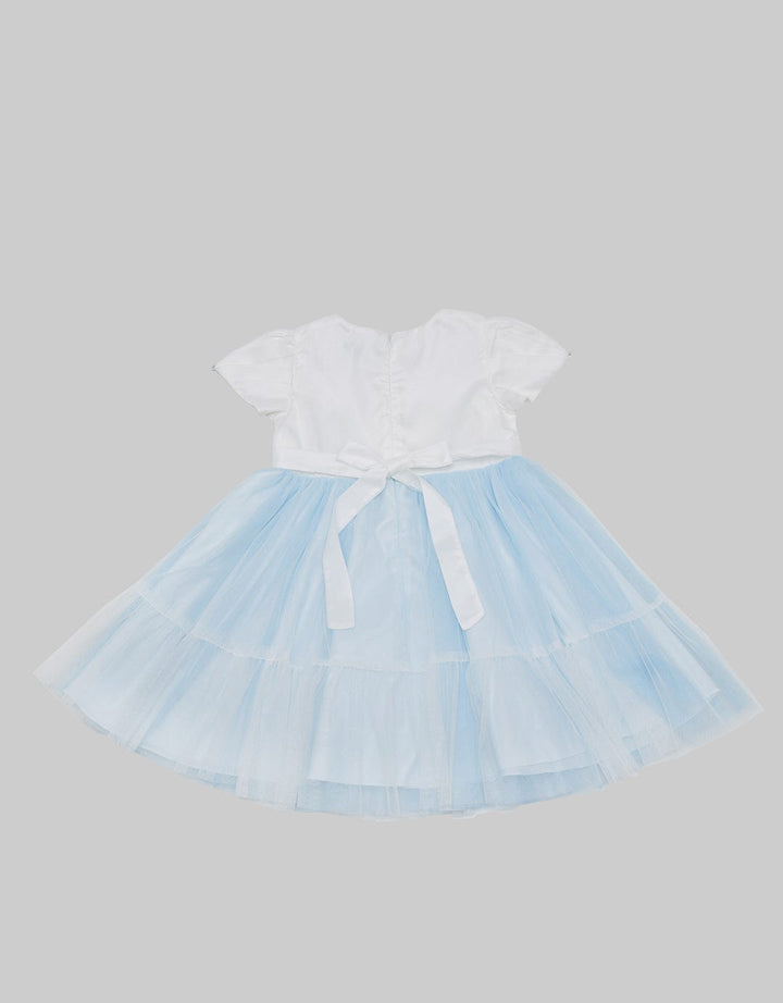 Kidz Too Short Sleeve Midi Dress Payet Pundak Punggung