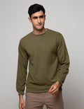 Details Sweatshirt Jumper Round Neck Bubbling Texture
