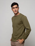 Details Sweatshirt Jumper Round Neck Bubbling Texture